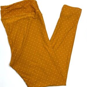 LULAROE Tall & Curvy TC Leggings PLUS Size Polka Dot